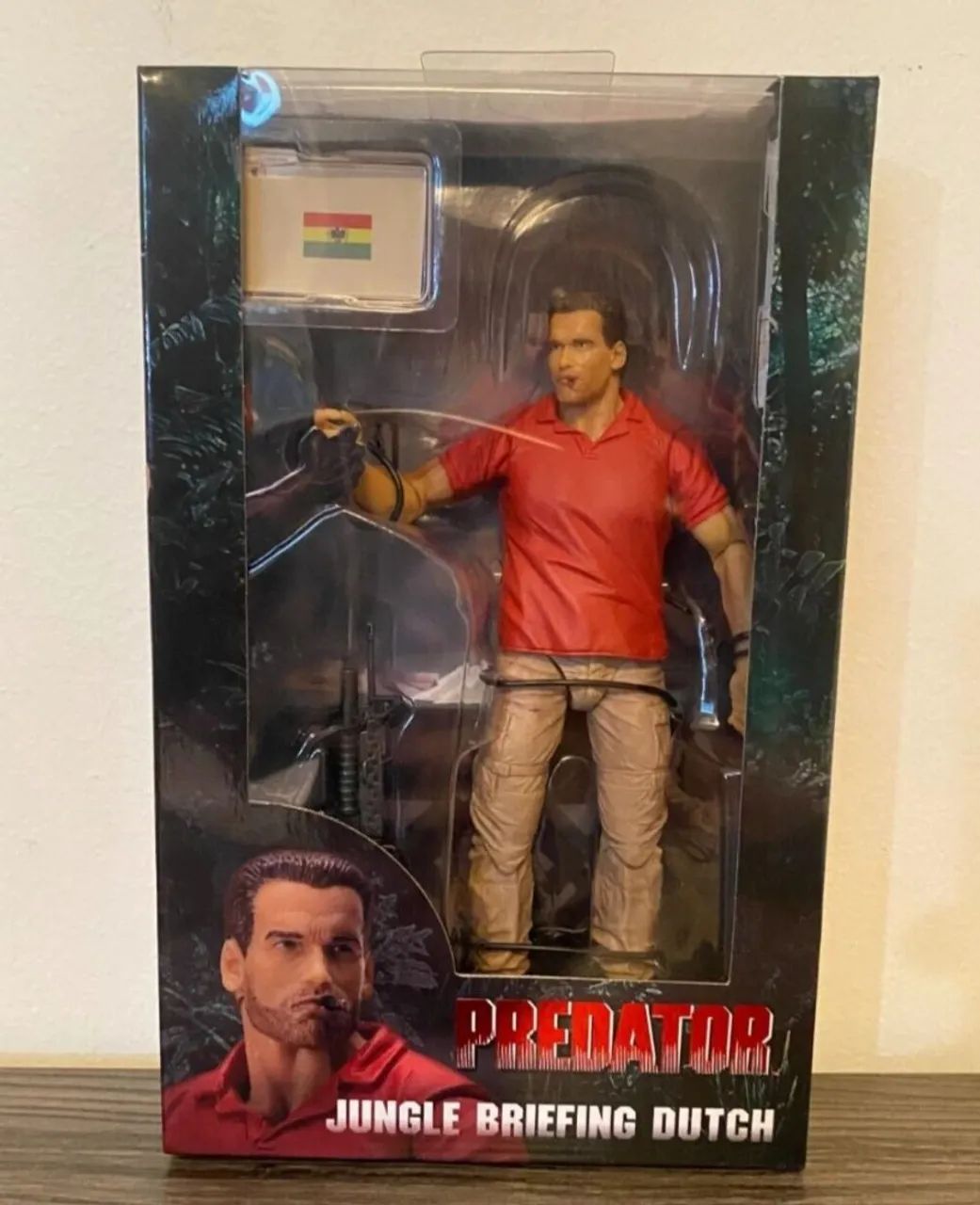 NECA DUTCH SDCC - Jungle Briefing | Predator | Peça Rara de Colecionador
