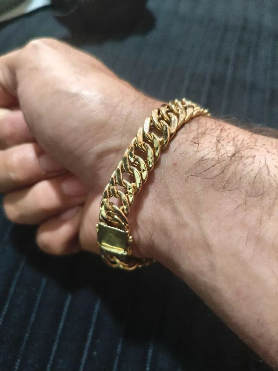 Pulseira de ouro 18 k 