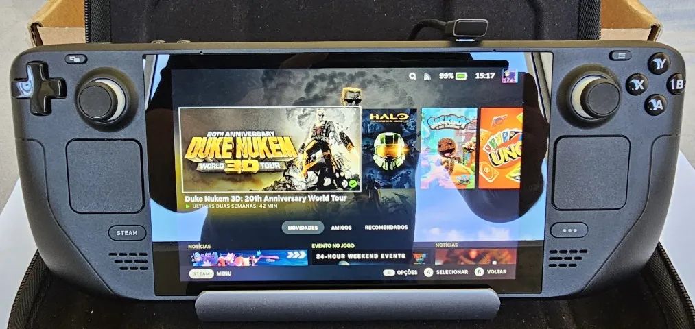 Steam Deck LCD 2TB* (1TB NVMe + 1TB MicroSD) + Docking Station