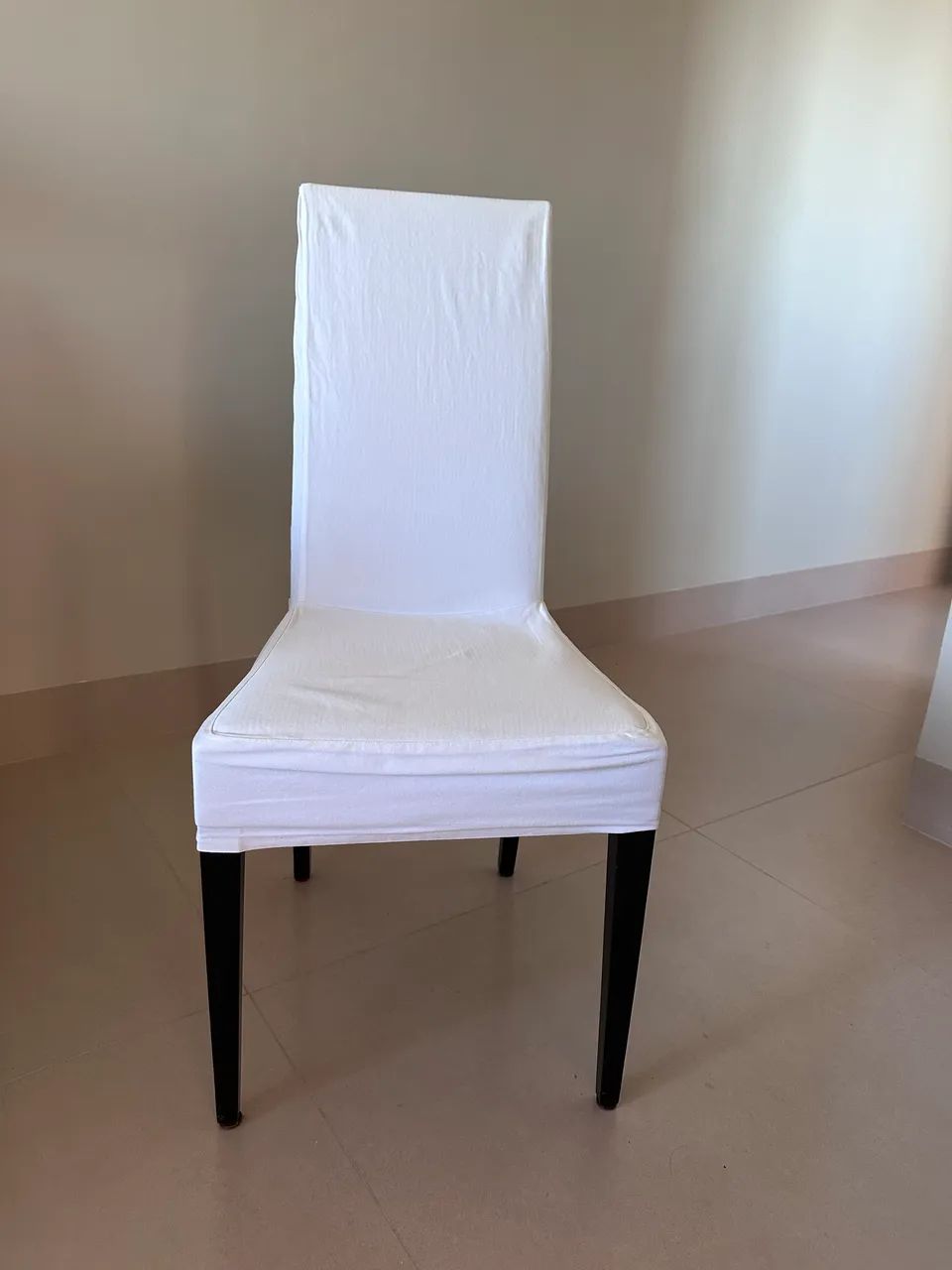 Cadeira com capa algodão Tok Stok - Foto 3