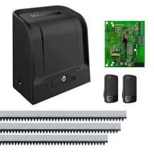 Instalado motor para portão eletrônico Intelbras 