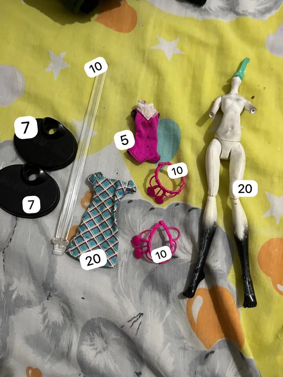 Itens monster high 