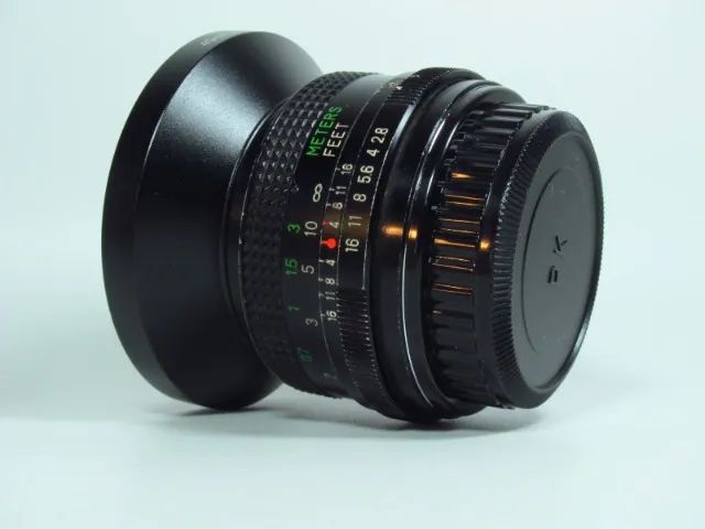 Lente Vivitar 28mm f2.8 MC Close Focus Wide Angle