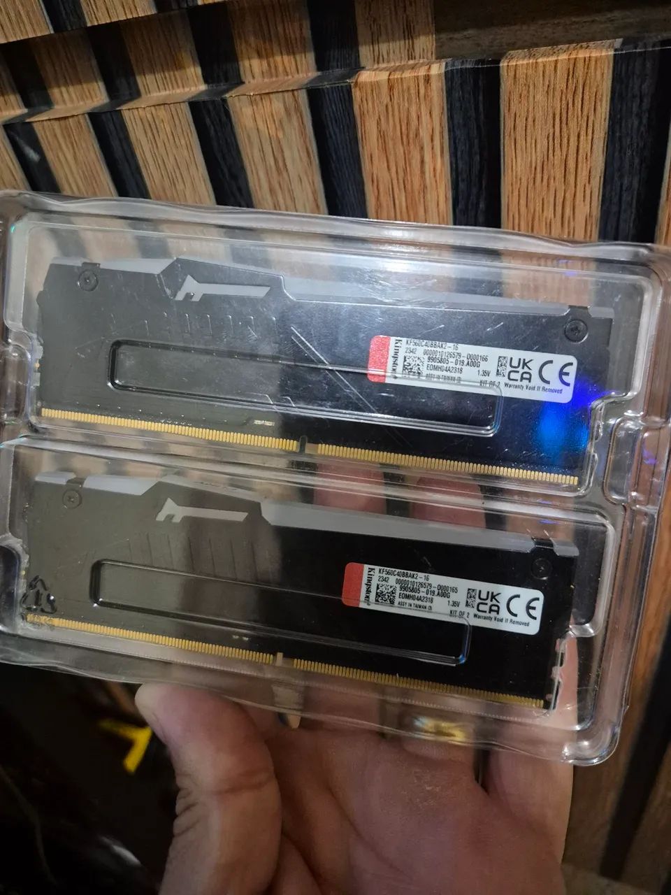 Memoria rsm ddr5 2x8GB 6000mhz Kingston  - Foto 2