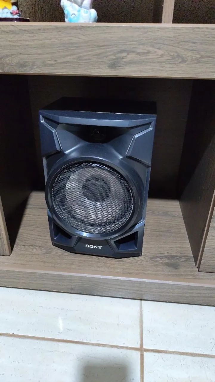Som Sony semi novo com 02 caixas - Foto 2