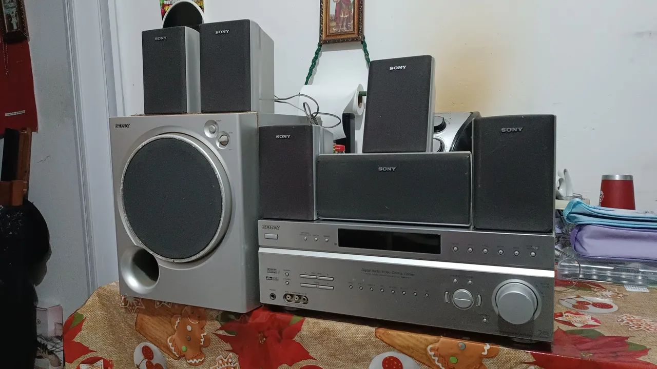 Receiver sony com defeito  - Foto 4