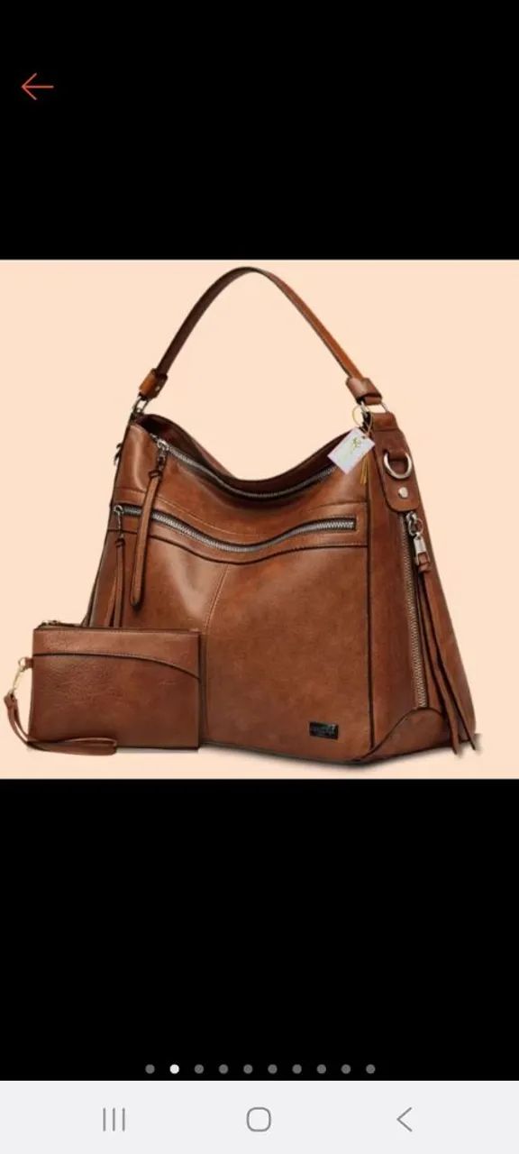 BOLSA FEMININA - MARCA: CANGURÚ