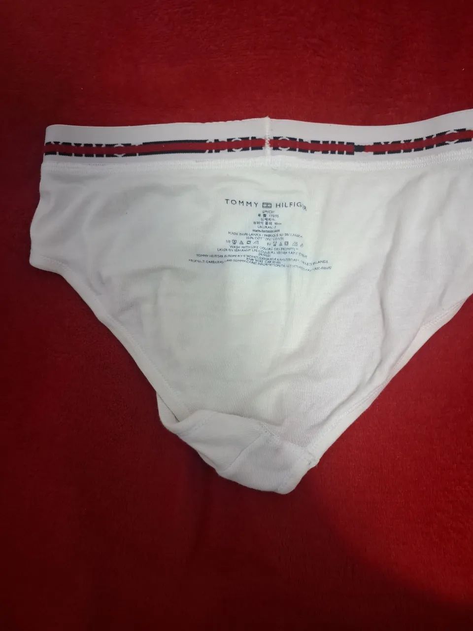 Cueca Tommy Hilfiger Com Abertura Bramca M - Foto 3