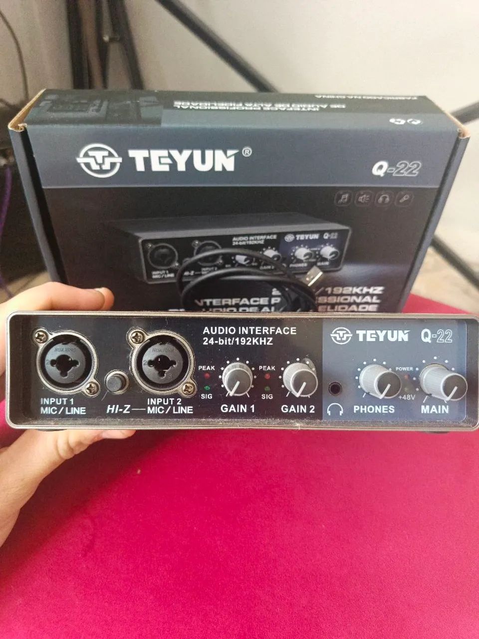 Interface de áudio TEYUN Q-22 - Foto 2