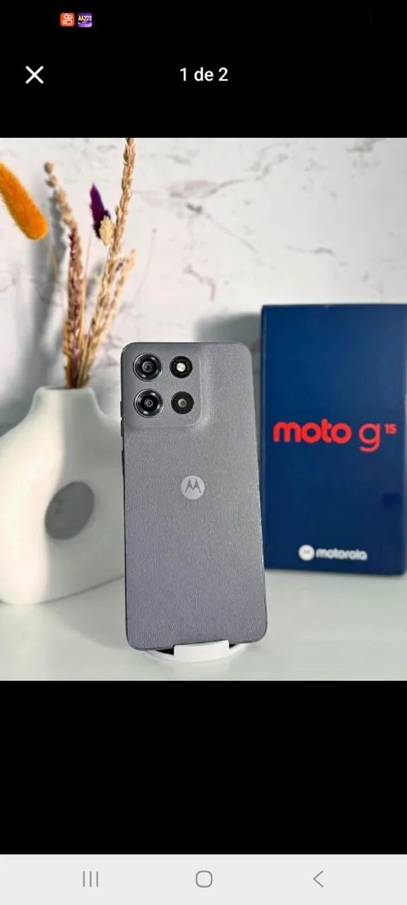 Vendo celular novo caixa 
