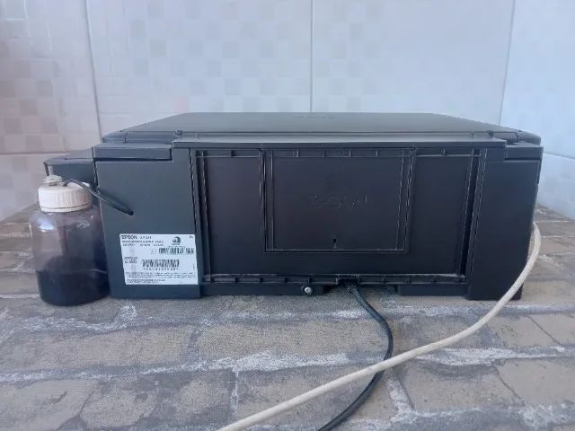 Impressora semi nova cabeça entupida. - Foto 5