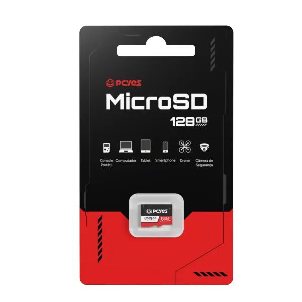 Cartão de Memória Pcyes Micro Sd 128gb  - Foto 3