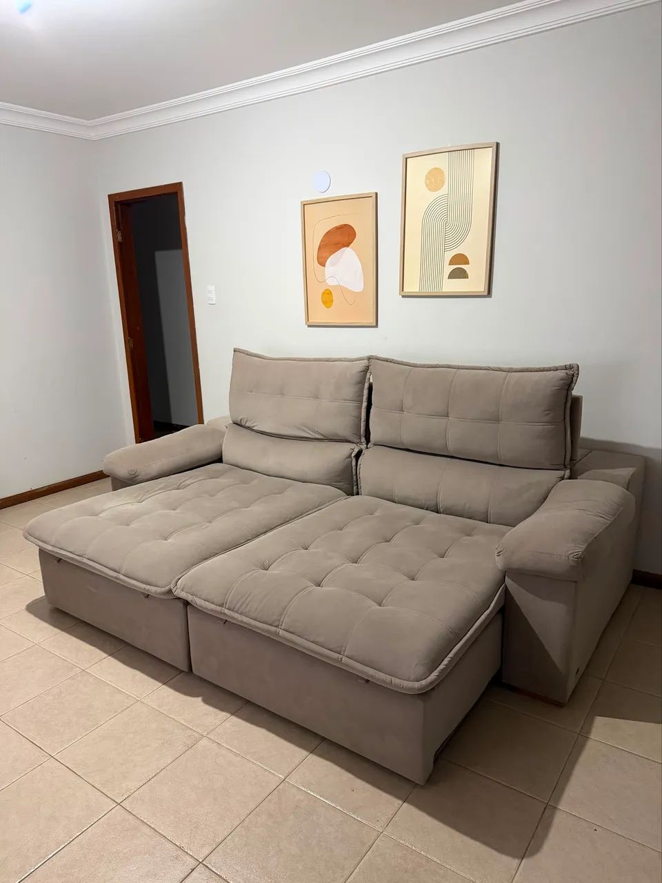 Sofá retrátil (perfeito estado de conservação) - Foto 2