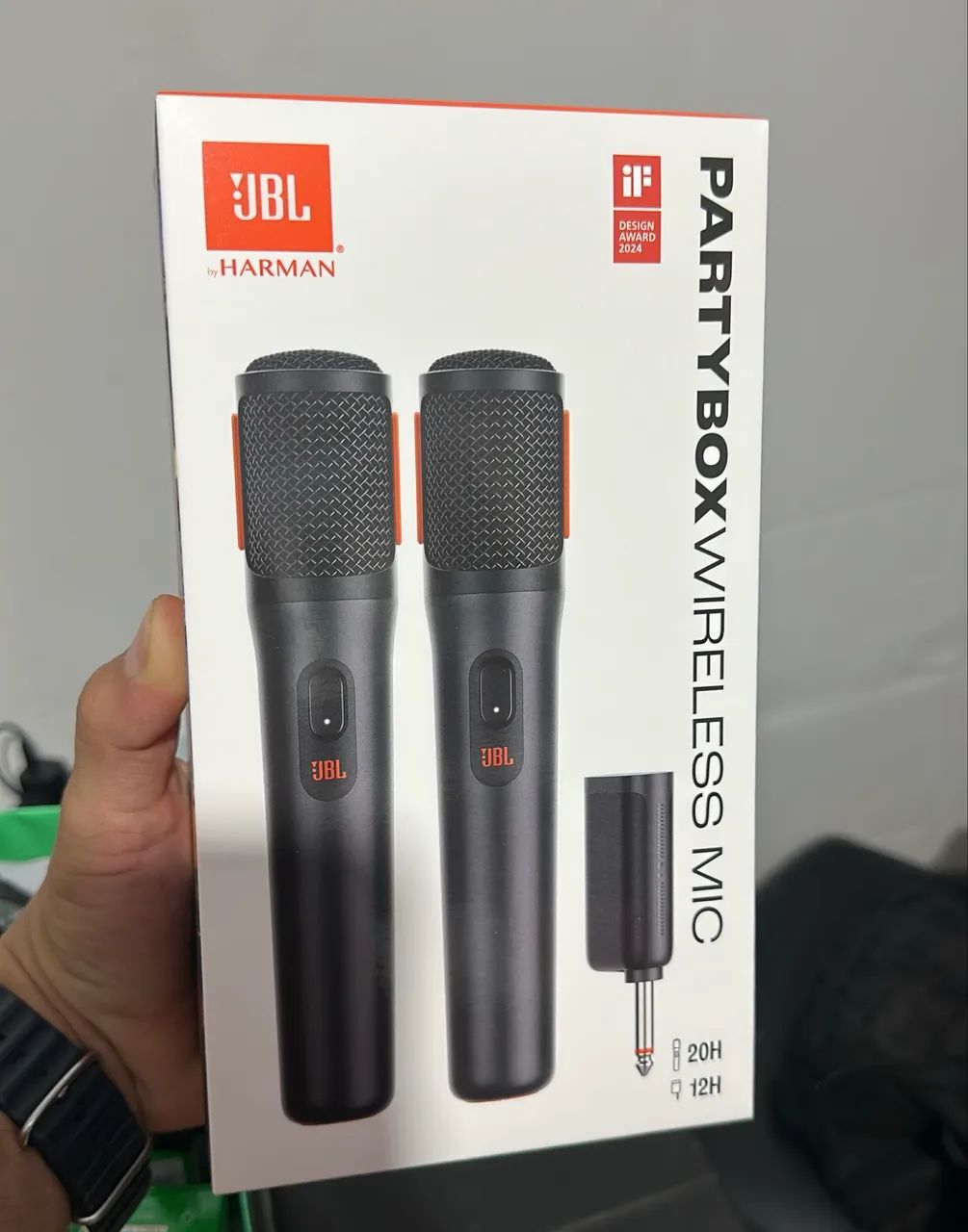 Microfones JBL Wireless Partybox c/ 2 MIC - Microfones e