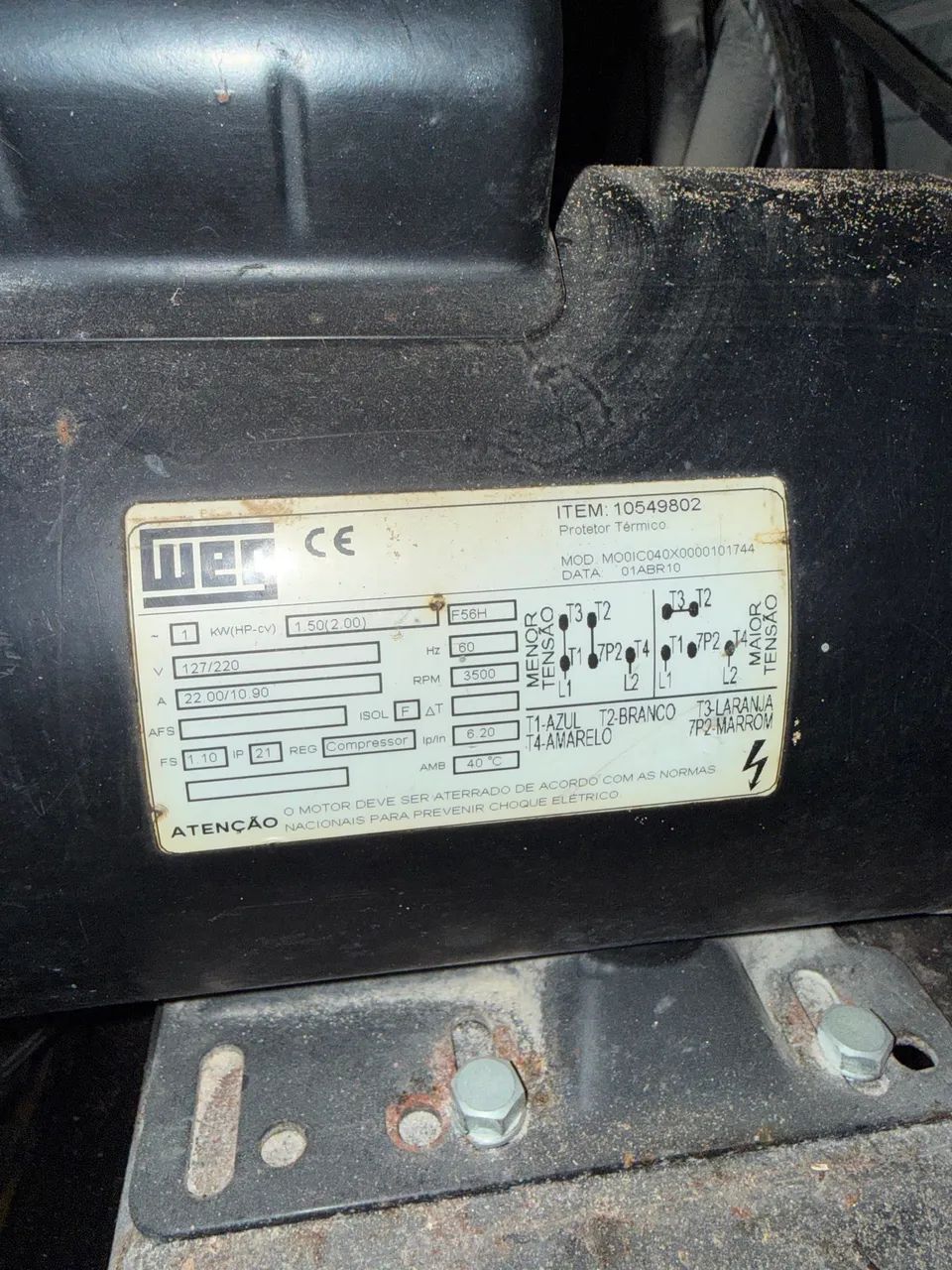 Compressor weg 