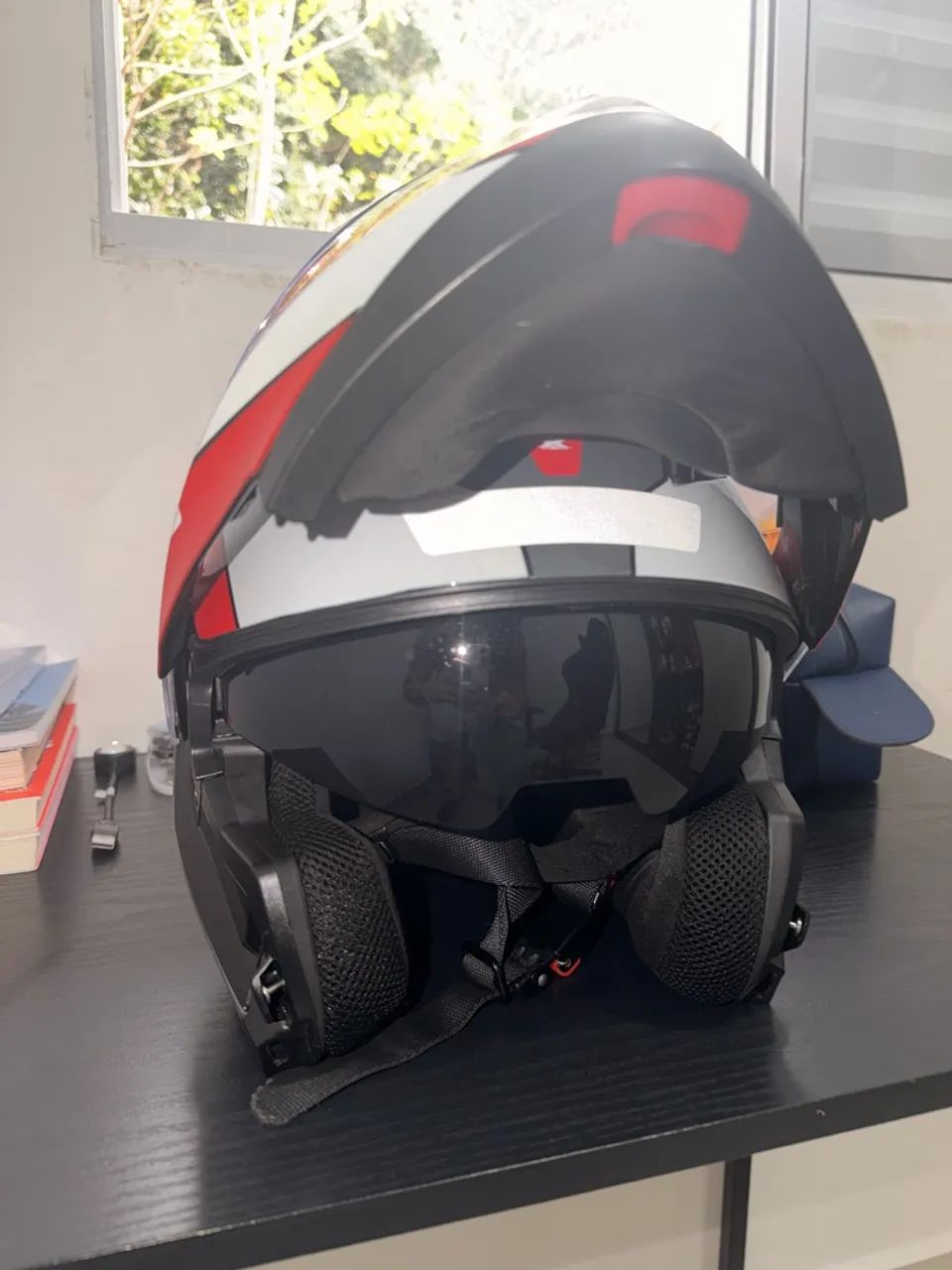 Capacete Texx e Jaqueta Forza - Foto 3