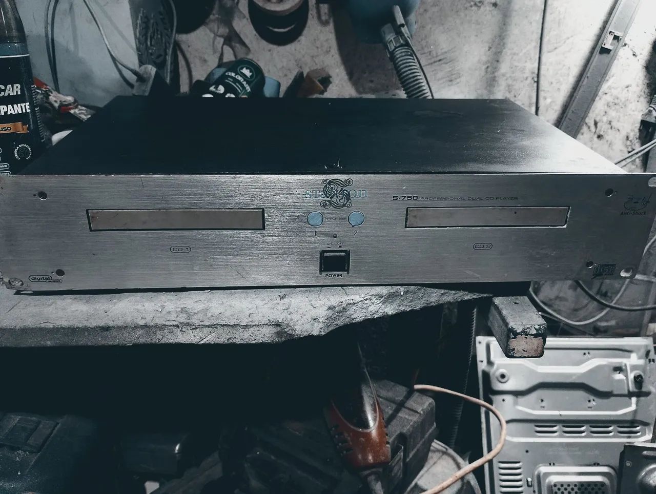 Stanton s 750 profissional dual cd player 