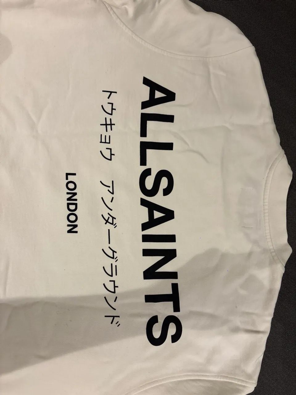Moletom Branco AllSaints P - Foto 3