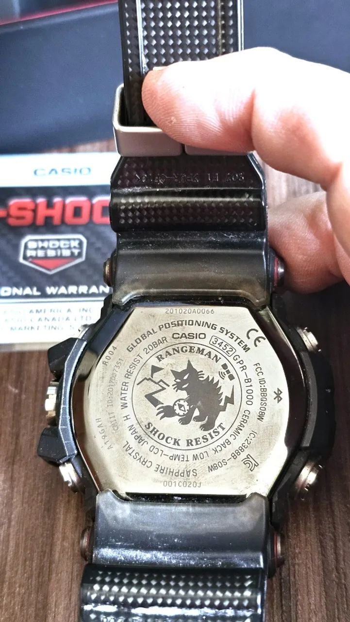Casio G-Shock Rangeman GPR 1000 B-1 (PROMOÇÃO)  Semi-Novo - Foto 4