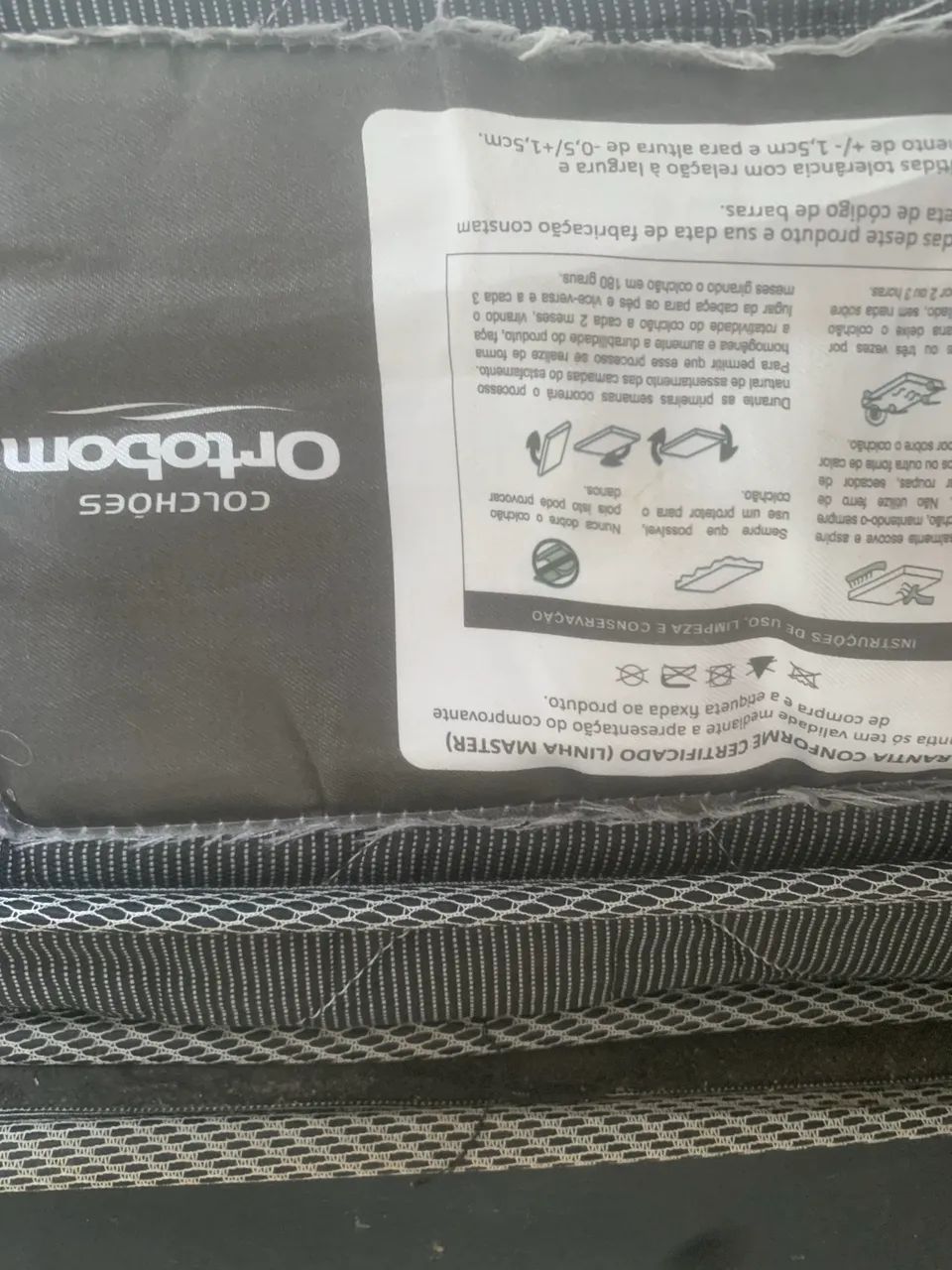 Cama box (Solteiro) colchão ORTOBOM  - Foto 2