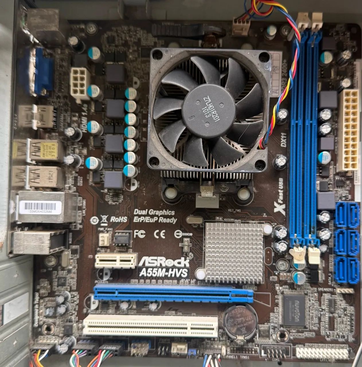 Placa mãe ASRock A55M-HVS USADA
