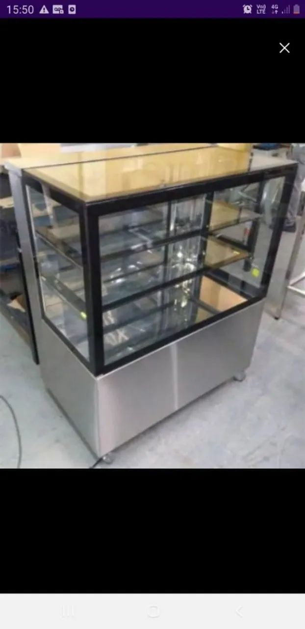 Vitrines refrigerada,quente e secas  - Foto 3