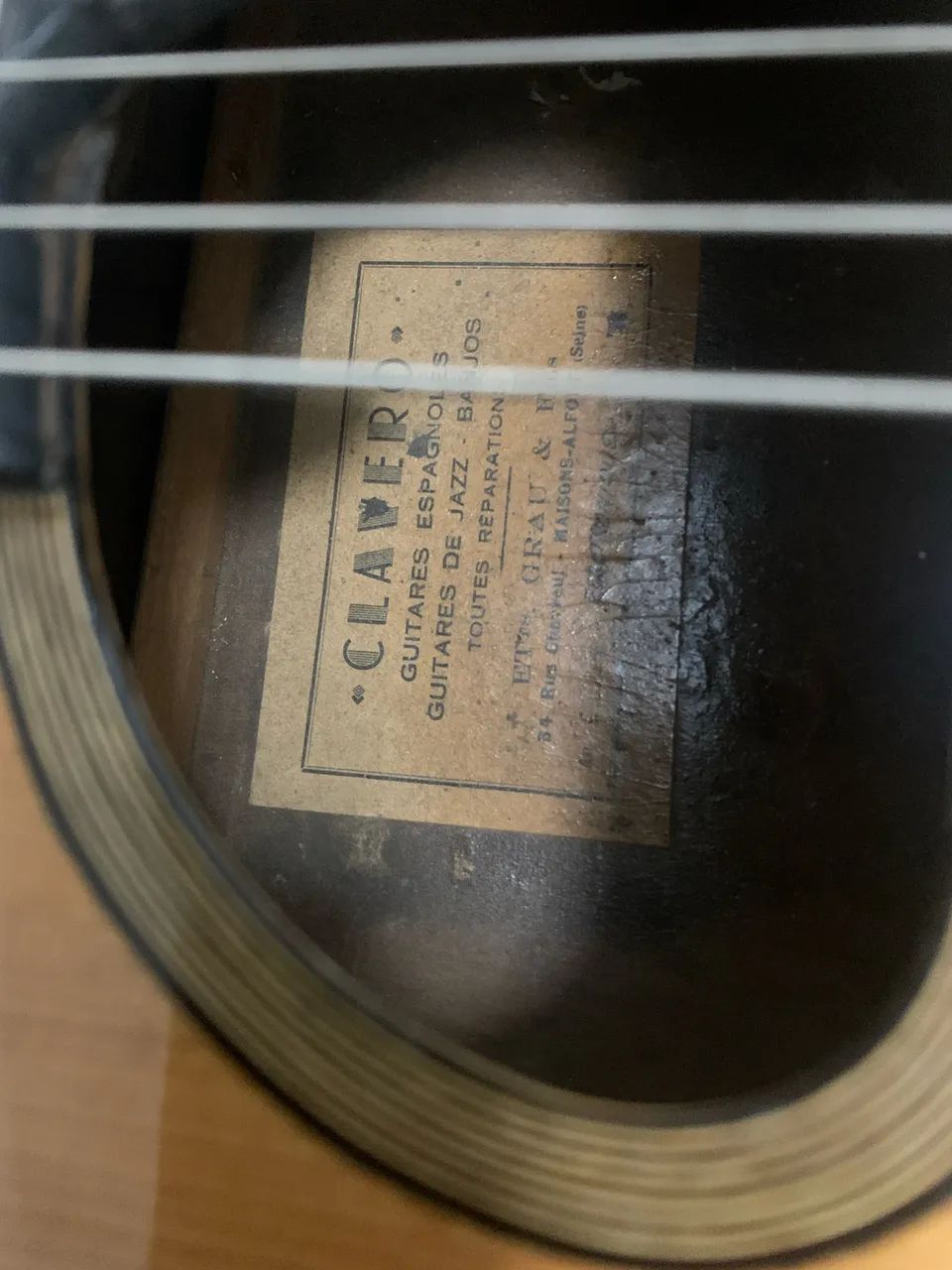 Violão francês Clavero Manouche  - Foto 5