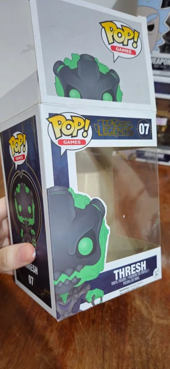 Funko POP Thresh (League Of Legends) 07 Edição Limitada e VAULTED  - Foto 4