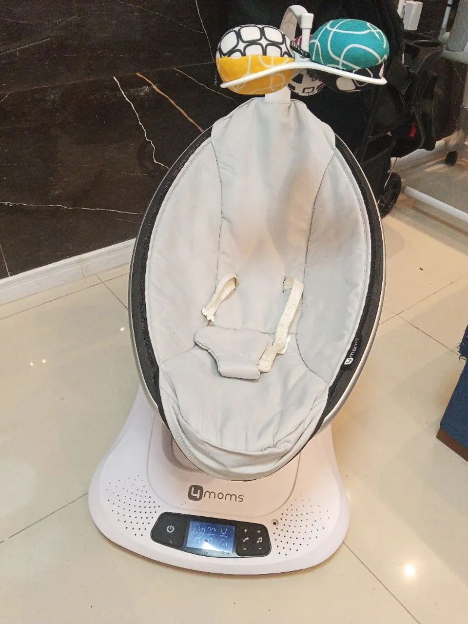 Cadeirinha de balanço automático para bebê mamaroo 4