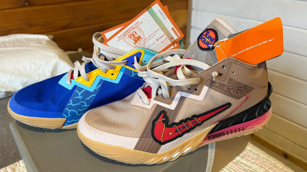 Nike Lebron 18 low Wille E vs Roadrunner 43 - Foto 4