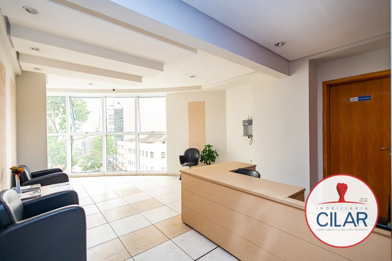 Sala comercial no Centro de Curitiba com 21m² e elevador - Foto 5