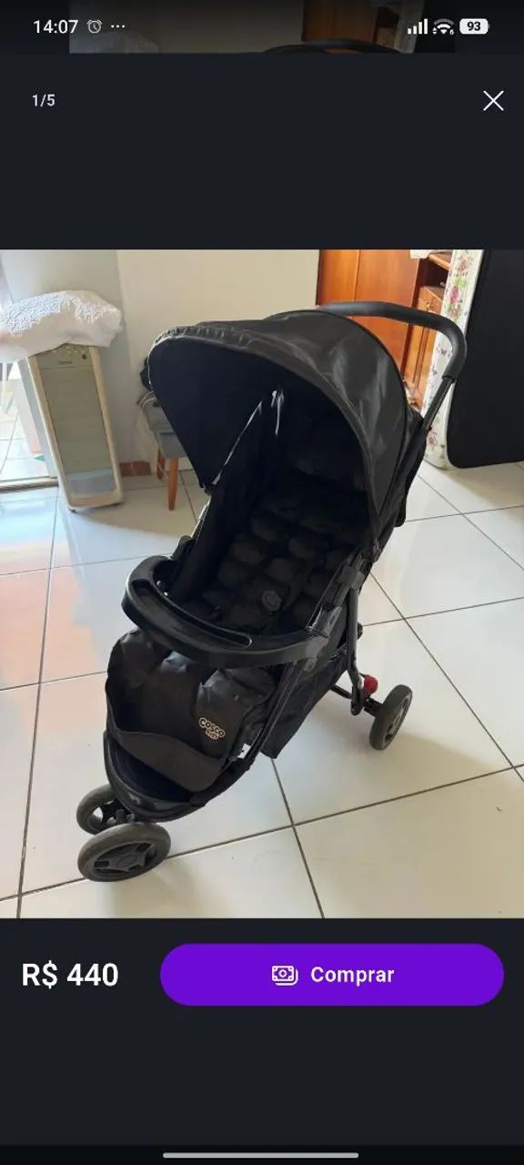 Carrinho de bebê Cosco Kids 