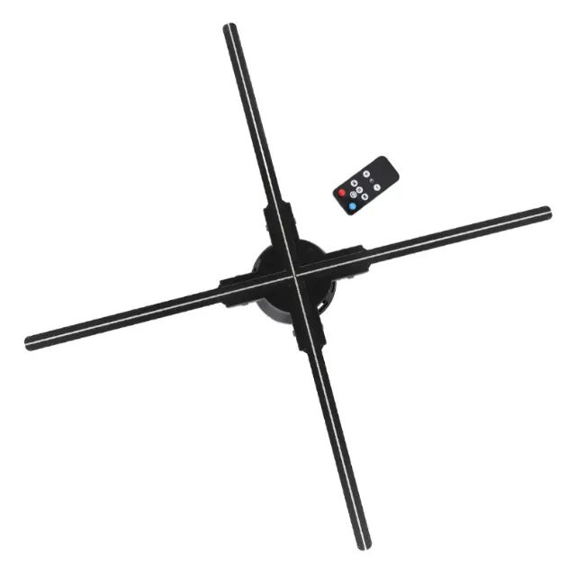 PROJETOR HOLOGRAFICO 3D LED (4 HELICES) - Foto 2