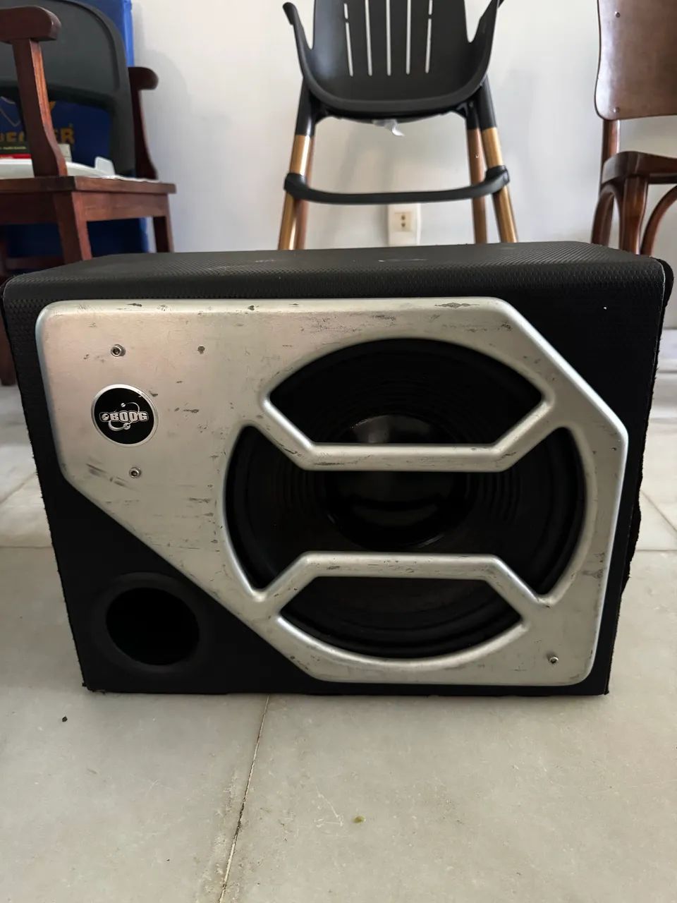 Caixa de som amplificada boog sub de 12