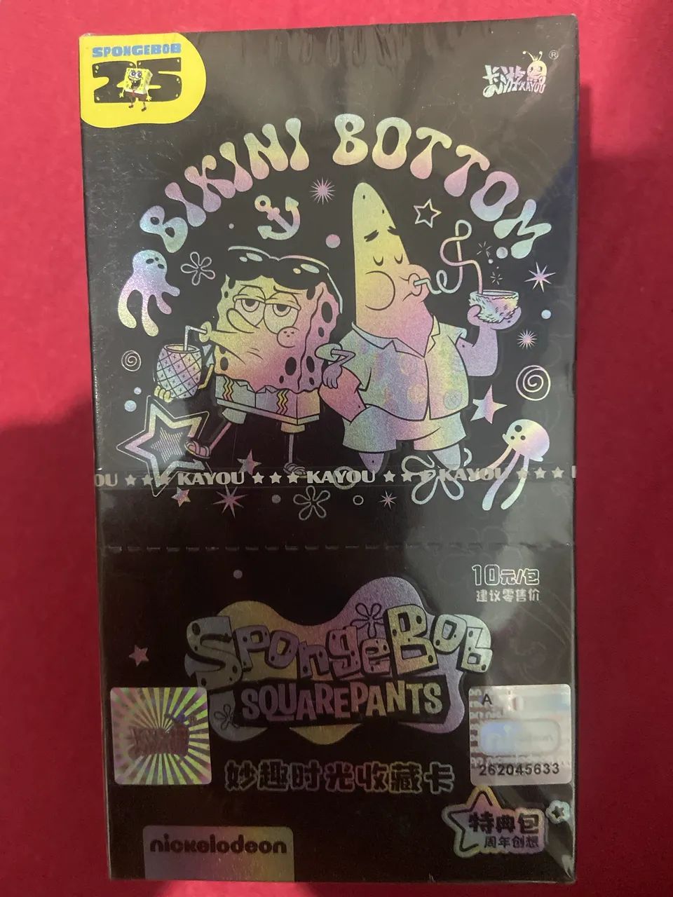 Cartas TCG Bob esponja 