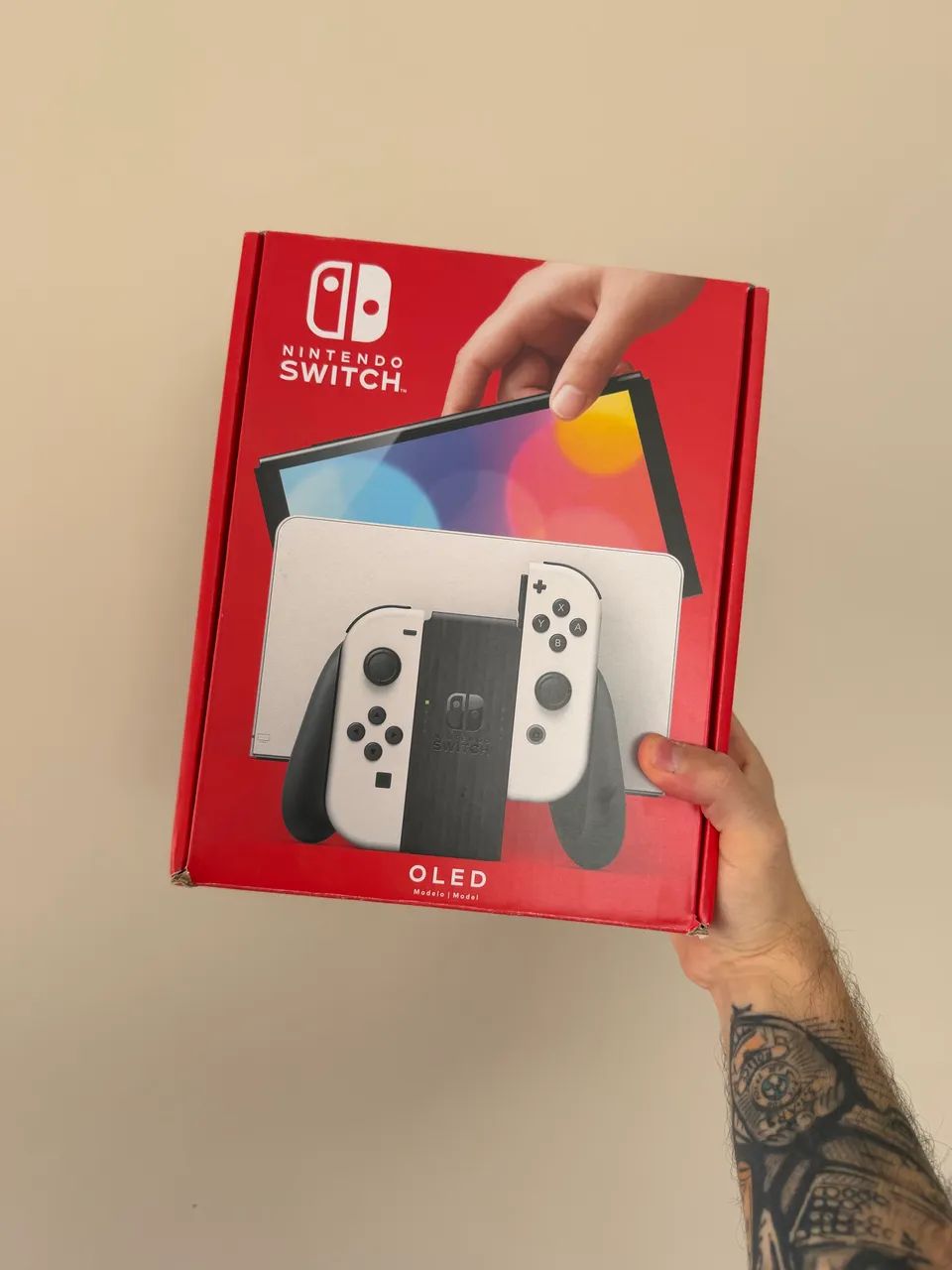 NINTENDO SWITCH OLED DESBLOQUEADO 128GB