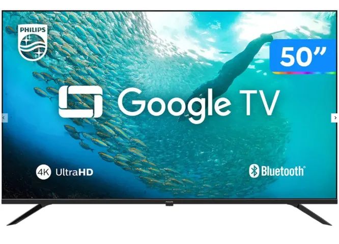 Philips Smart TV 50 LED Ultra HD 4K Google TV - Foto 2