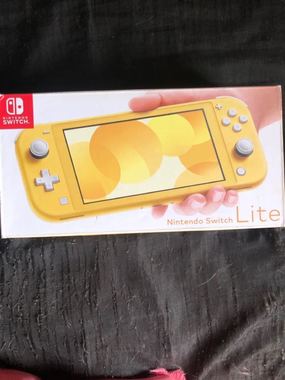 Nintendo switch lite PEÇAS (placa está queimada)