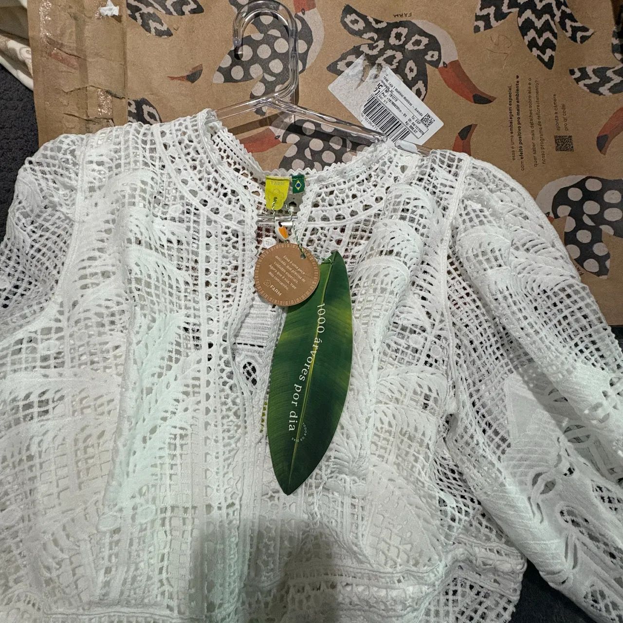 Vestido domitila guipir farm PP - Foto 4