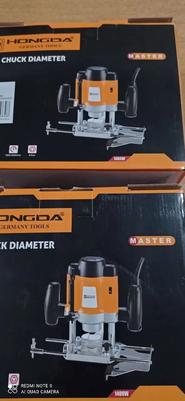 Tupia De Coluna NOVA Profissional 1.400 W Topia Laminadora De Culuna Completa Novo Fresas - Foto 5