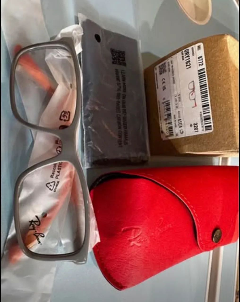 Armação Retangular Para Óculos De Grau - novo - Foto 2