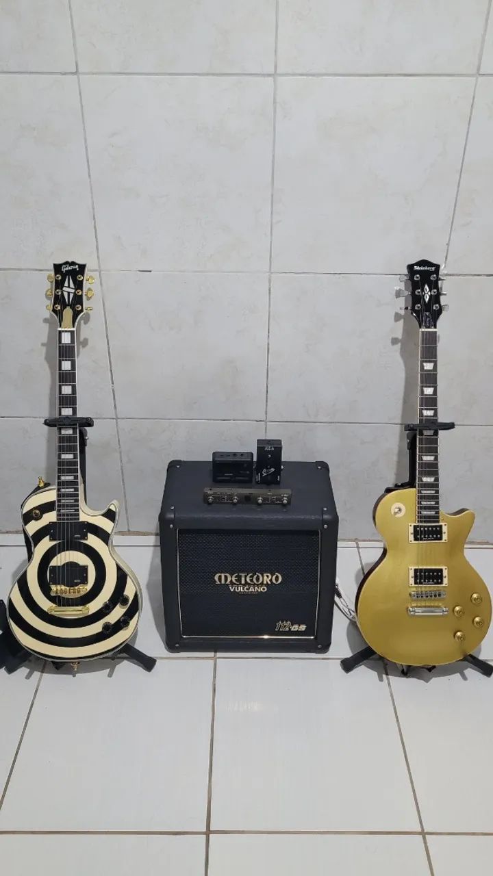 Guitarra Strinberg com Malagoli  - Foto 3
