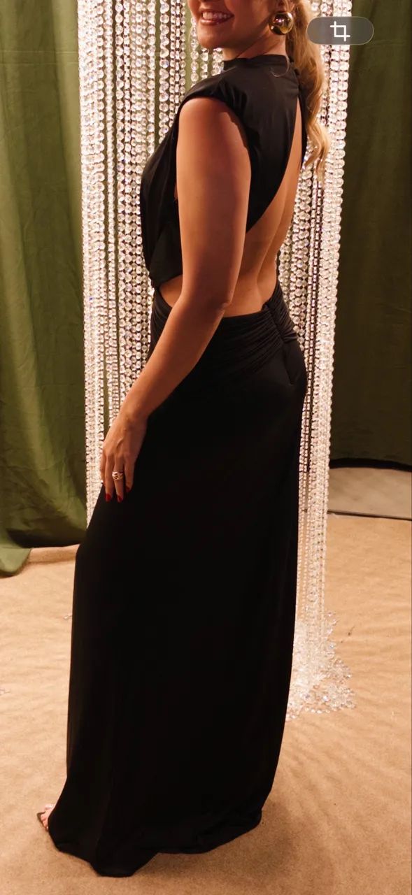 VESTIDO DE FESTA - usado 1x - Foto 3