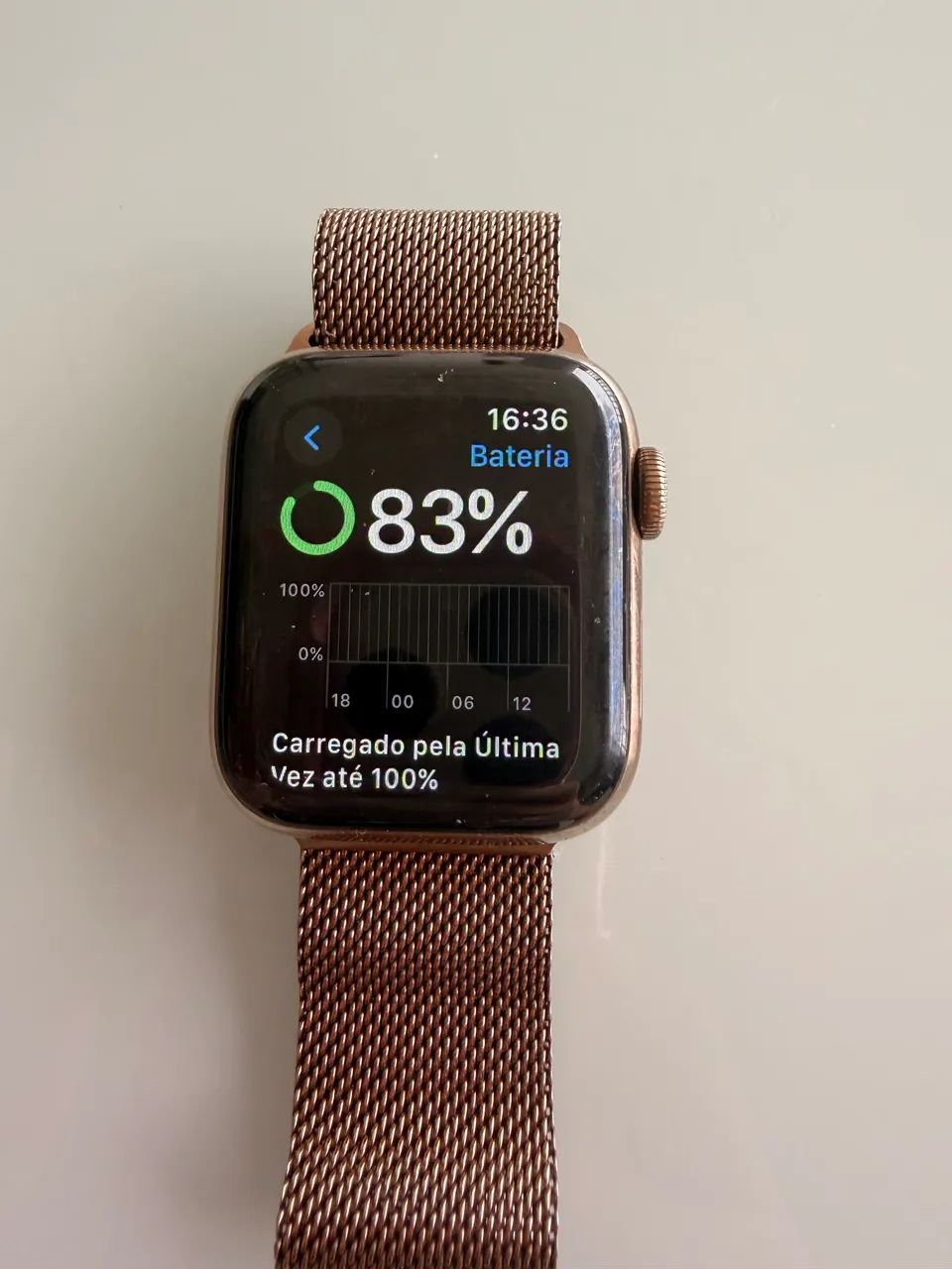 Apple Watch série 5 aço inox - Foto 2