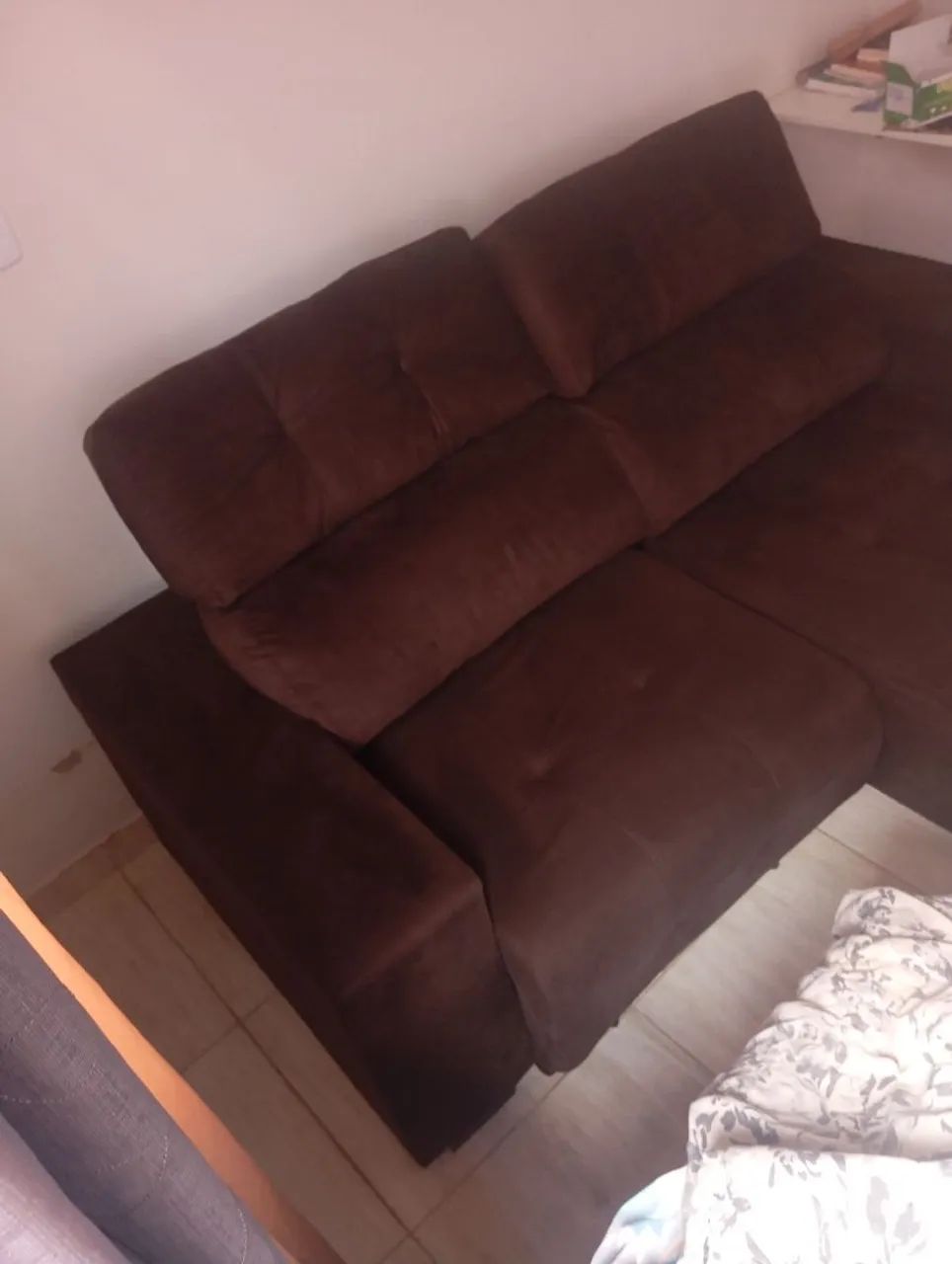 Sofá cama 3/2 lugares Reclinável  - Foto 2