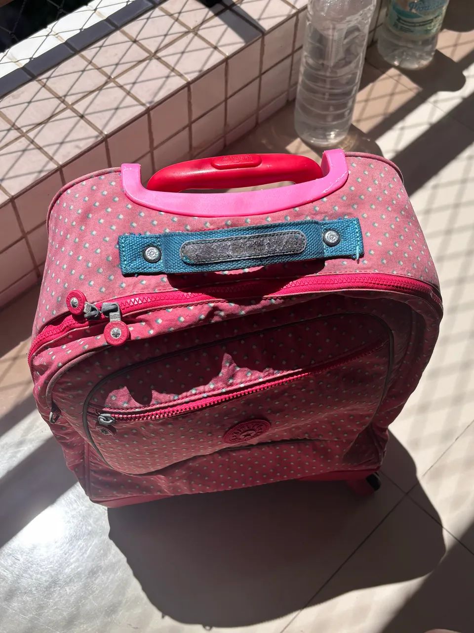Mochila kipling rosa original  - Foto 4