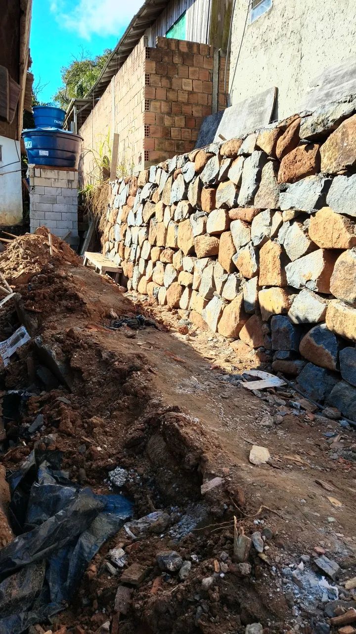 Muros e corte de pedra  - Foto 5