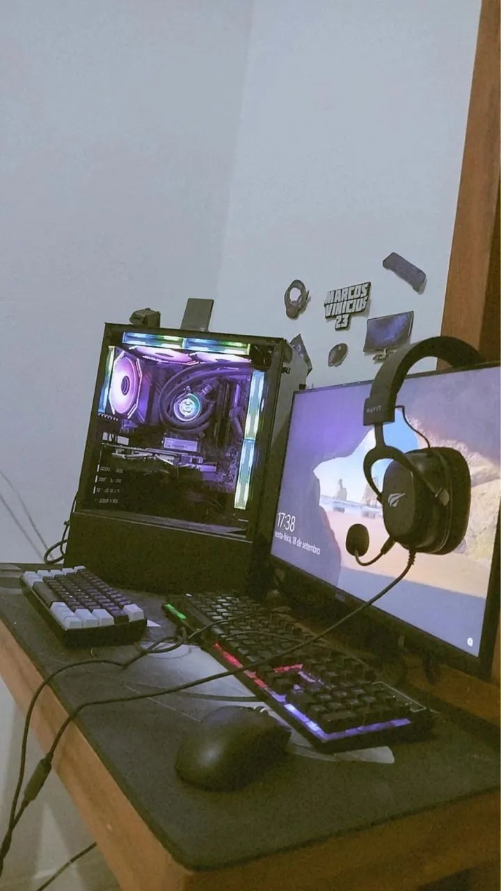 ? COMPUTADOR GAMER COMPLETO + SETUP COMPLETO! ? - Foto 4