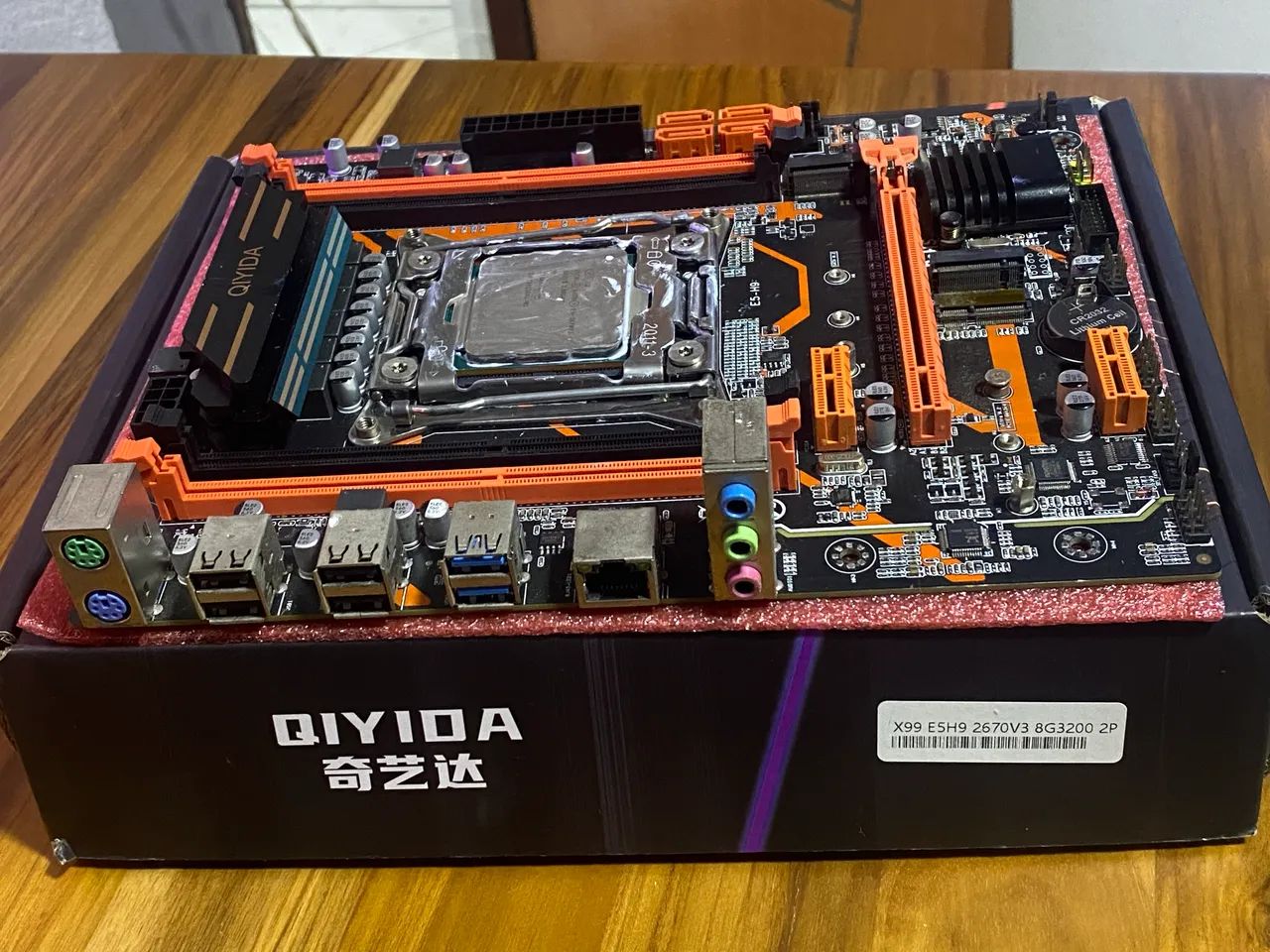Placa mãe e processador x99 - Foto 3