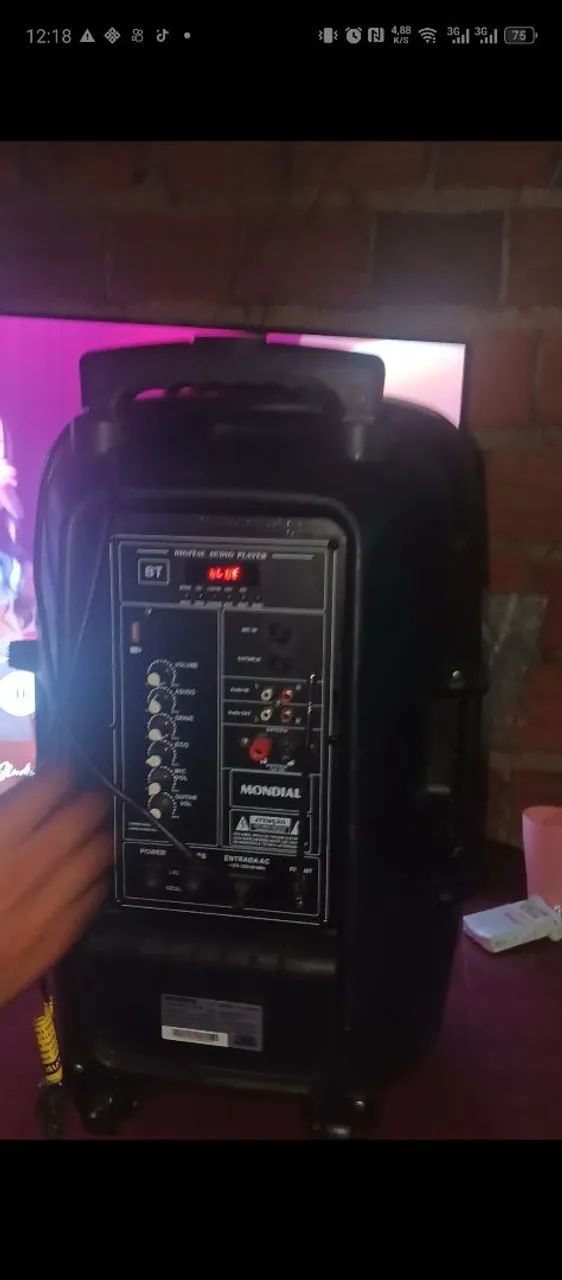Caixa de som top ,tudo perfeito e funcionando  - Foto 2